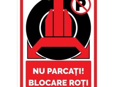 Indicator de securitate pentru blocarea rotilor