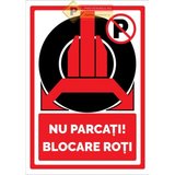 Indicator de securitate pentru blocarea rotilor